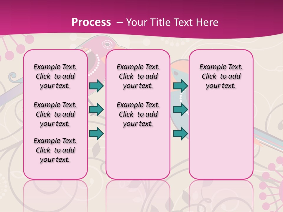A Couple Of Birds Sitting On Top Of Each Other PowerPoint Template