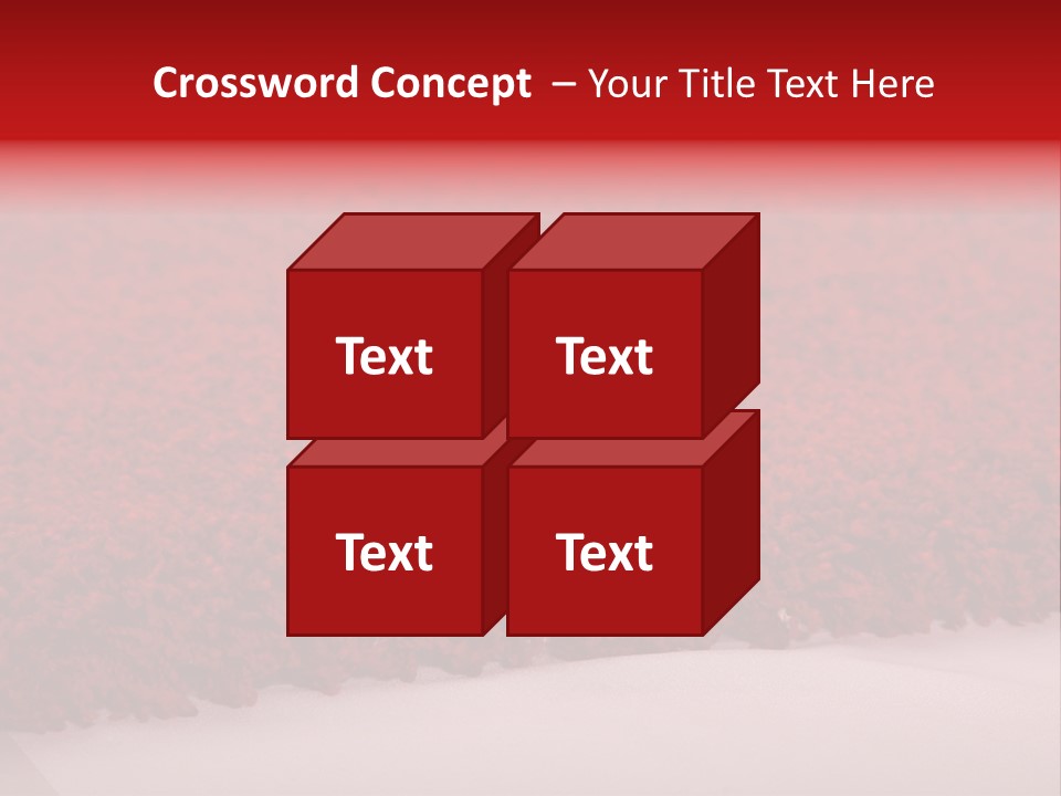 A Red Carpet With A White Background PowerPoint Template