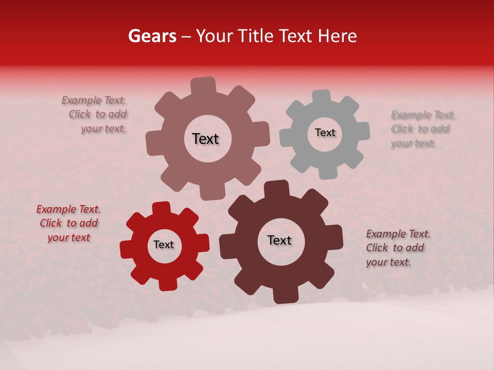 A Red Carpet With A White Background PowerPoint Template