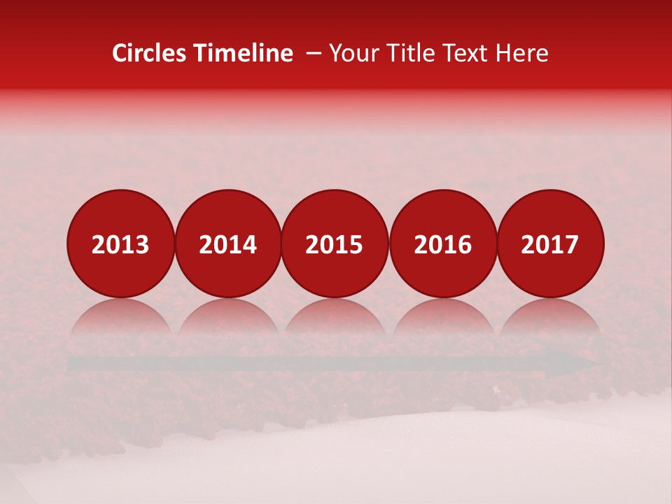 A Red Carpet With A White Background PowerPoint Template