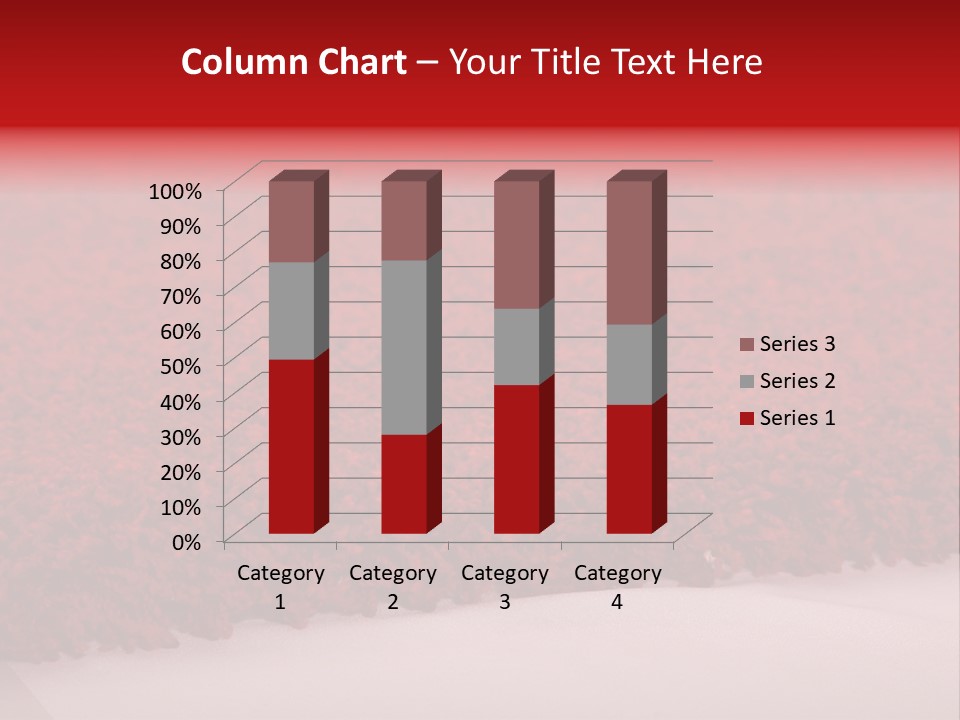 A Red Carpet With A White Background PowerPoint Template