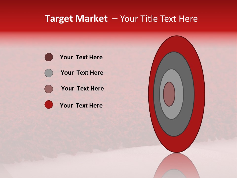 A Red Carpet With A White Background PowerPoint Template