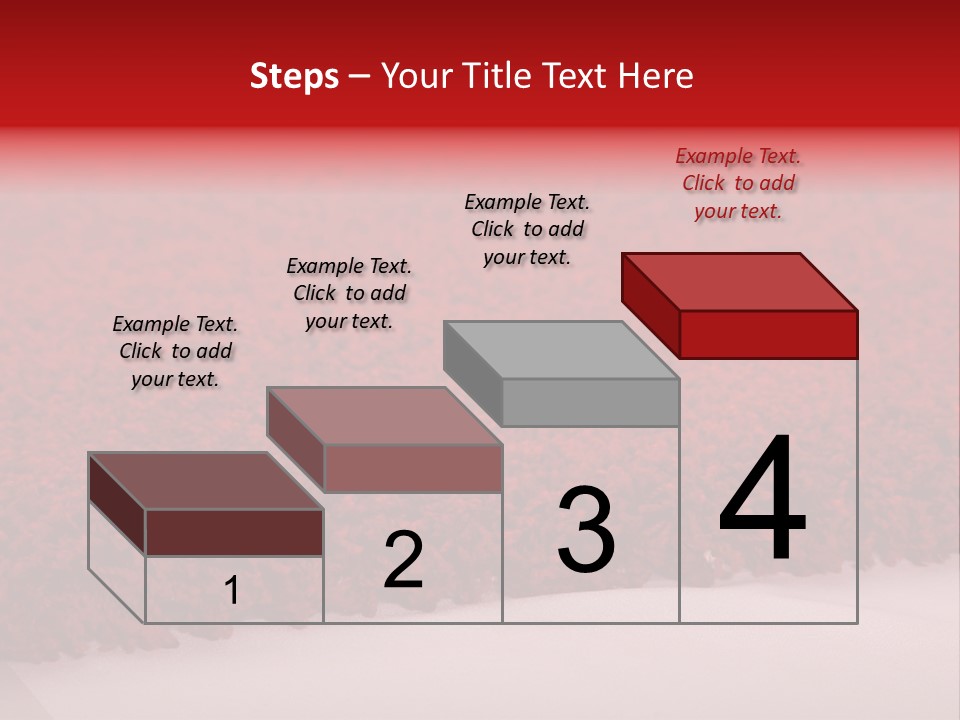 A Red Carpet With A White Background PowerPoint Template