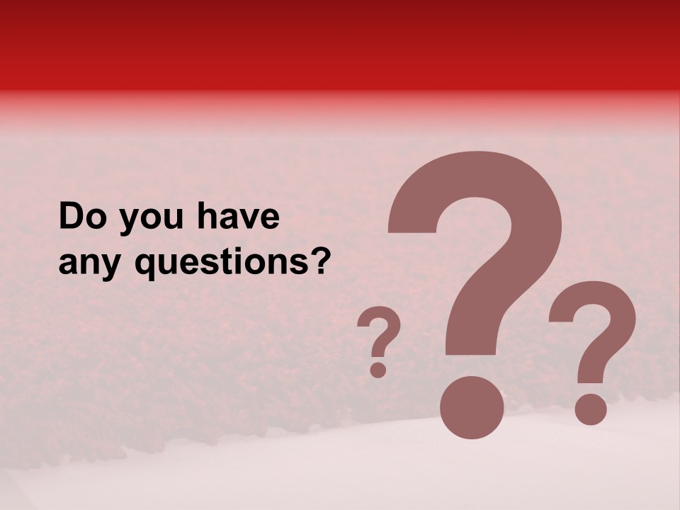 A Red Carpet With A White Background PowerPoint Template