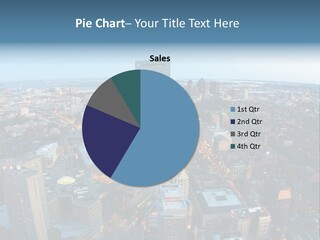 Megalopolis Night Planet PowerPoint Template