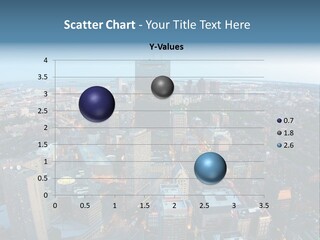 Megalopolis Night Planet PowerPoint Template