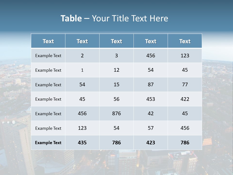 Megalopolis Night Planet PowerPoint Template