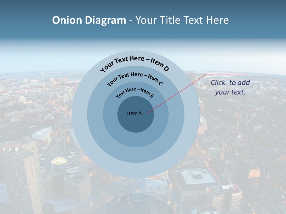 Megalopolis Night Planet PowerPoint Template