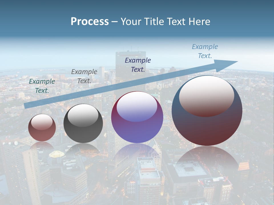 Megalopolis Night Planet PowerPoint Template