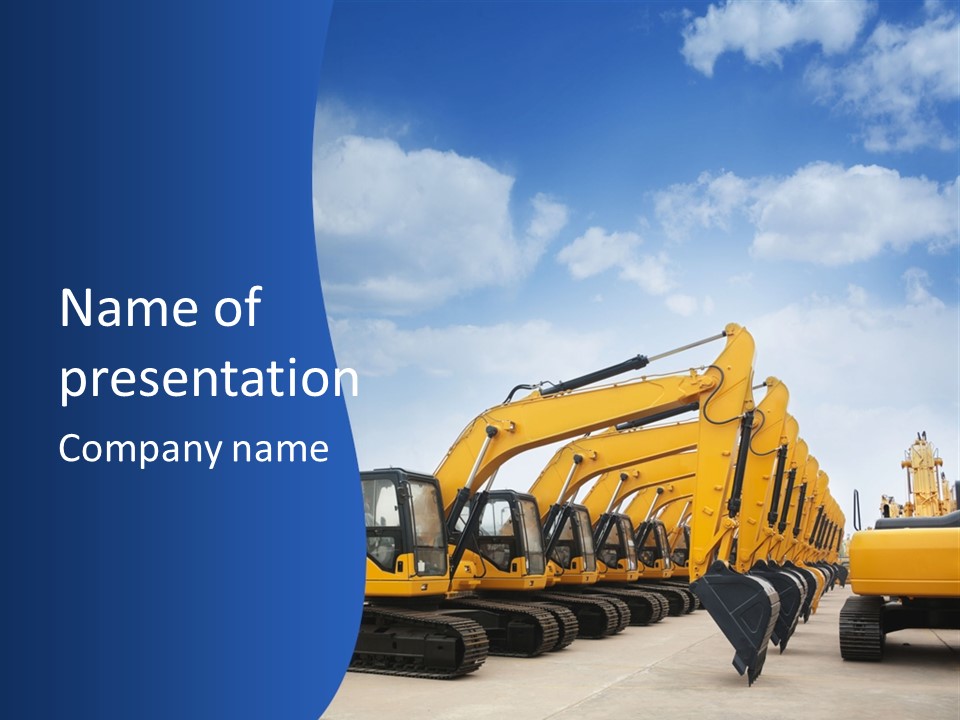 Industry Sky Mover PowerPoint Template