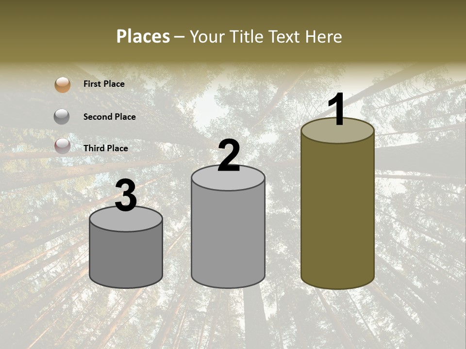 Slender Sky Top PowerPoint Template