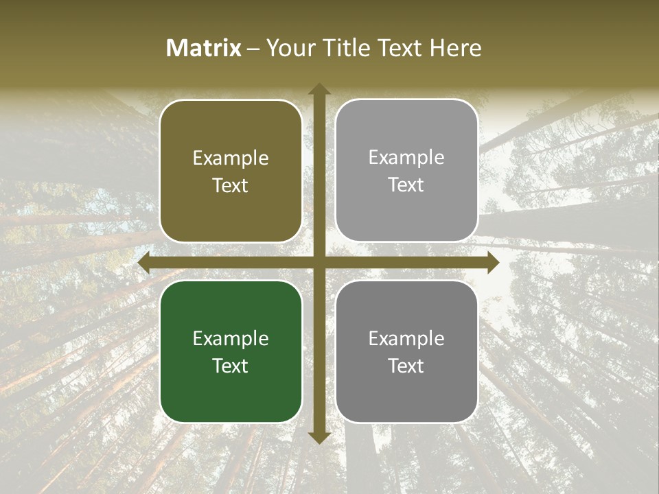 Slender Sky Top PowerPoint Template