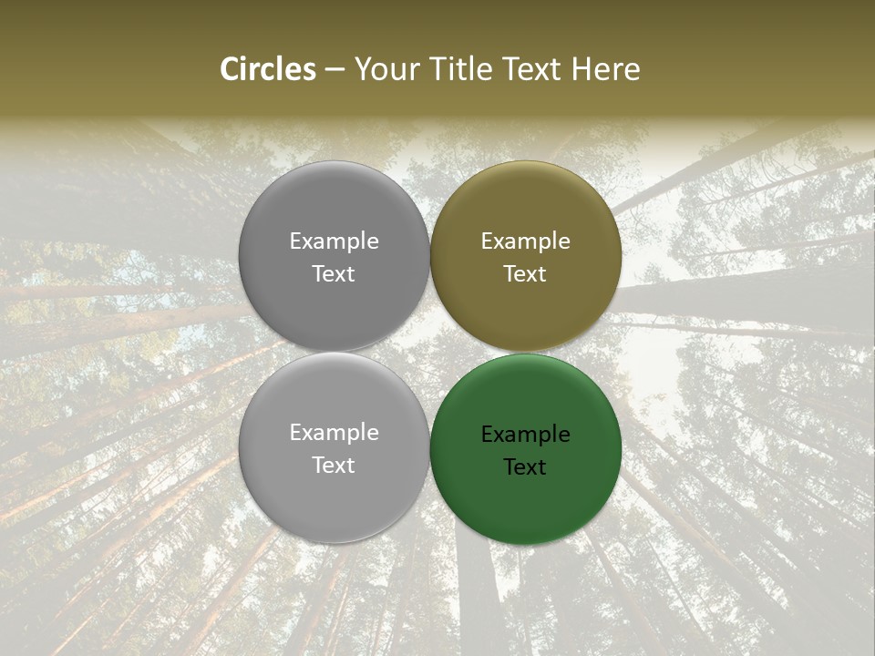 Slender Sky Top PowerPoint Template