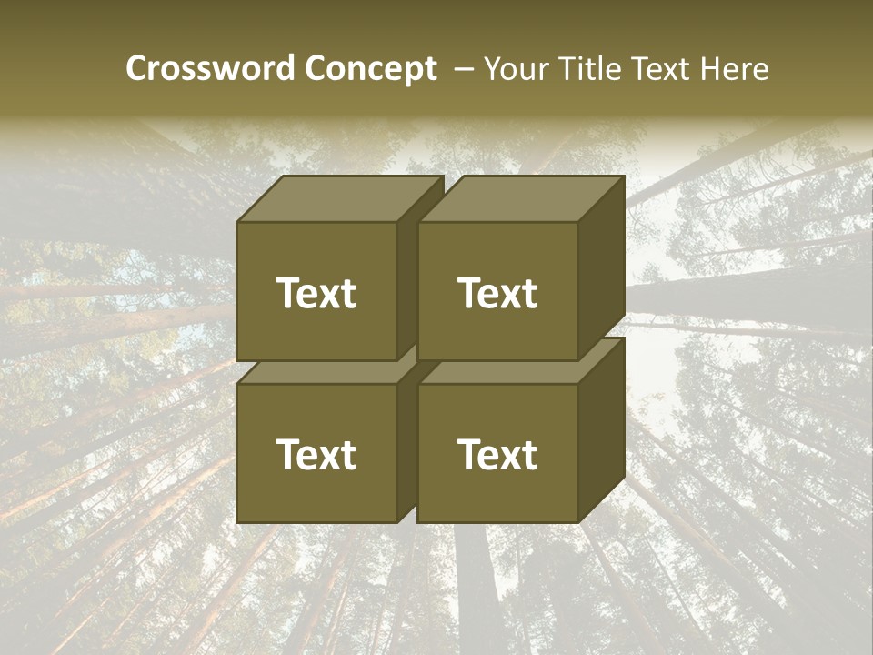 Slender Sky Top PowerPoint Template