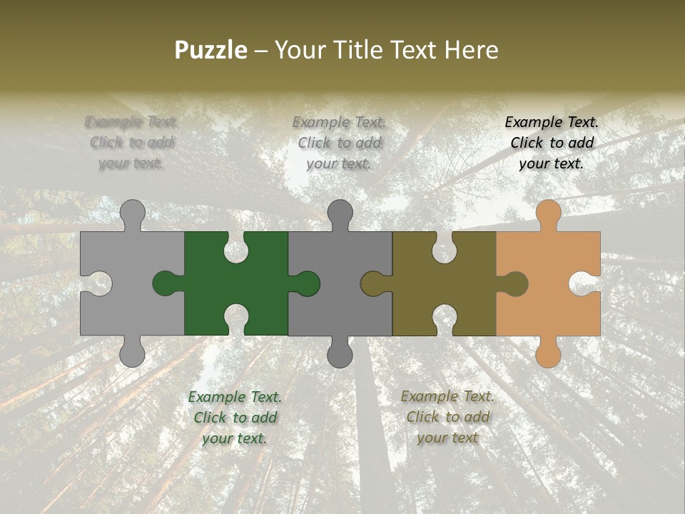 Slender Sky Top PowerPoint Template