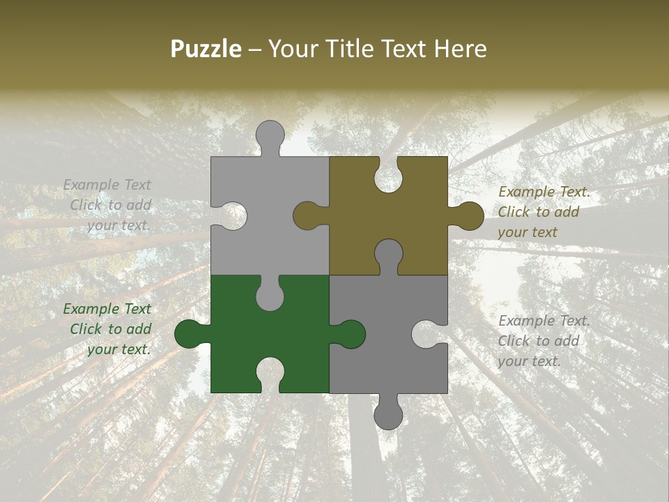 Slender Sky Top PowerPoint Template