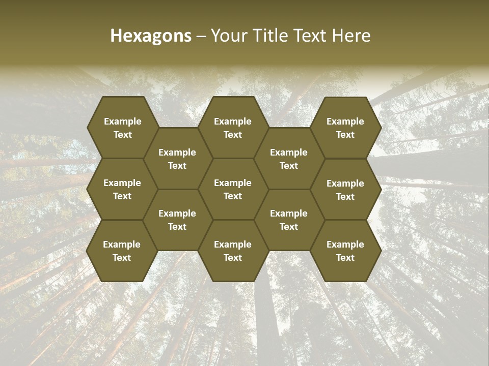 Slender Sky Top PowerPoint Template