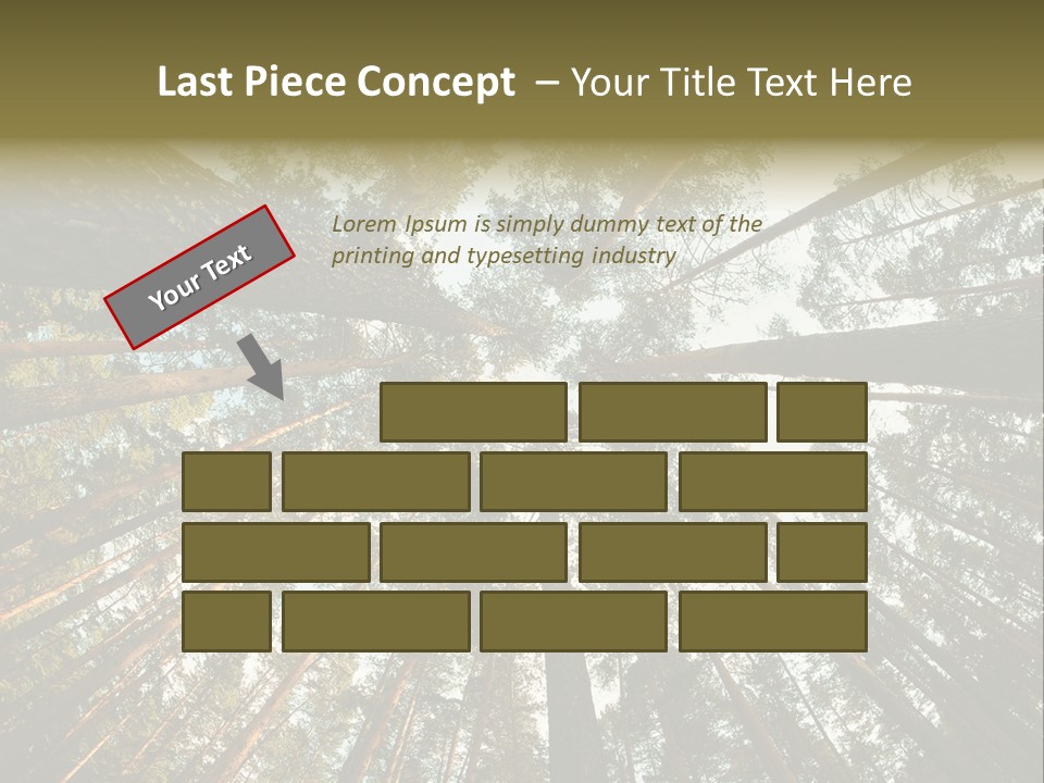 Slender Sky Top PowerPoint Template