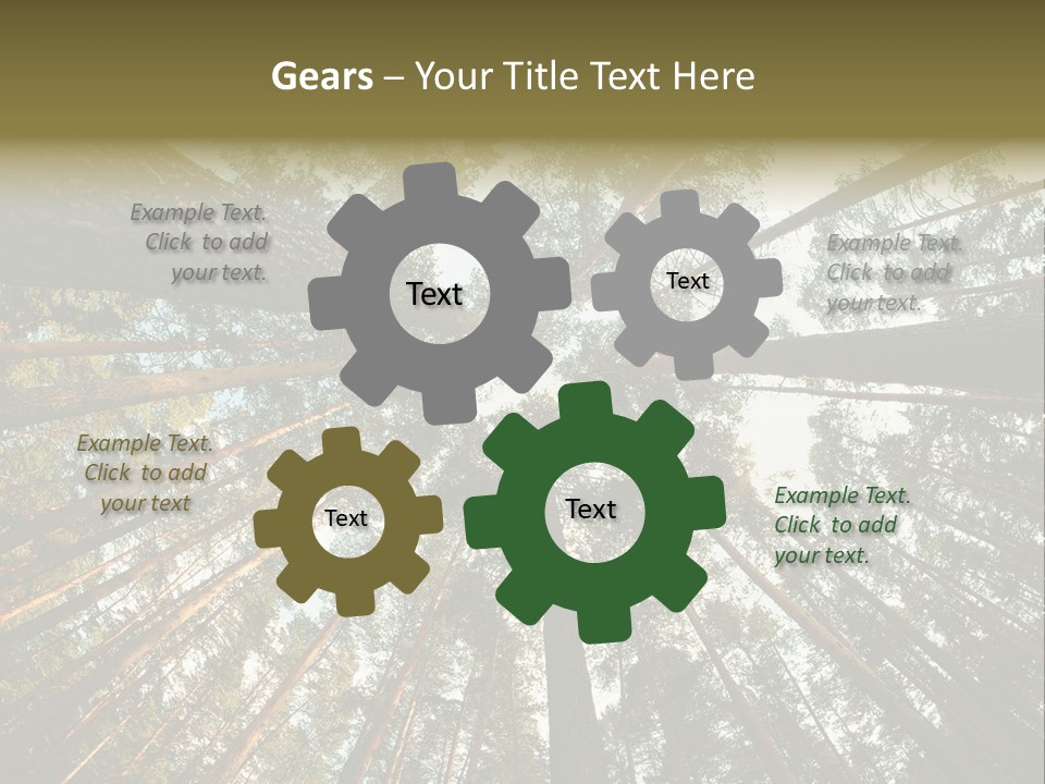 Slender Sky Top PowerPoint Template