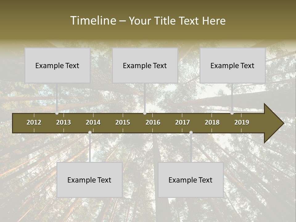 Slender Sky Top PowerPoint Template
