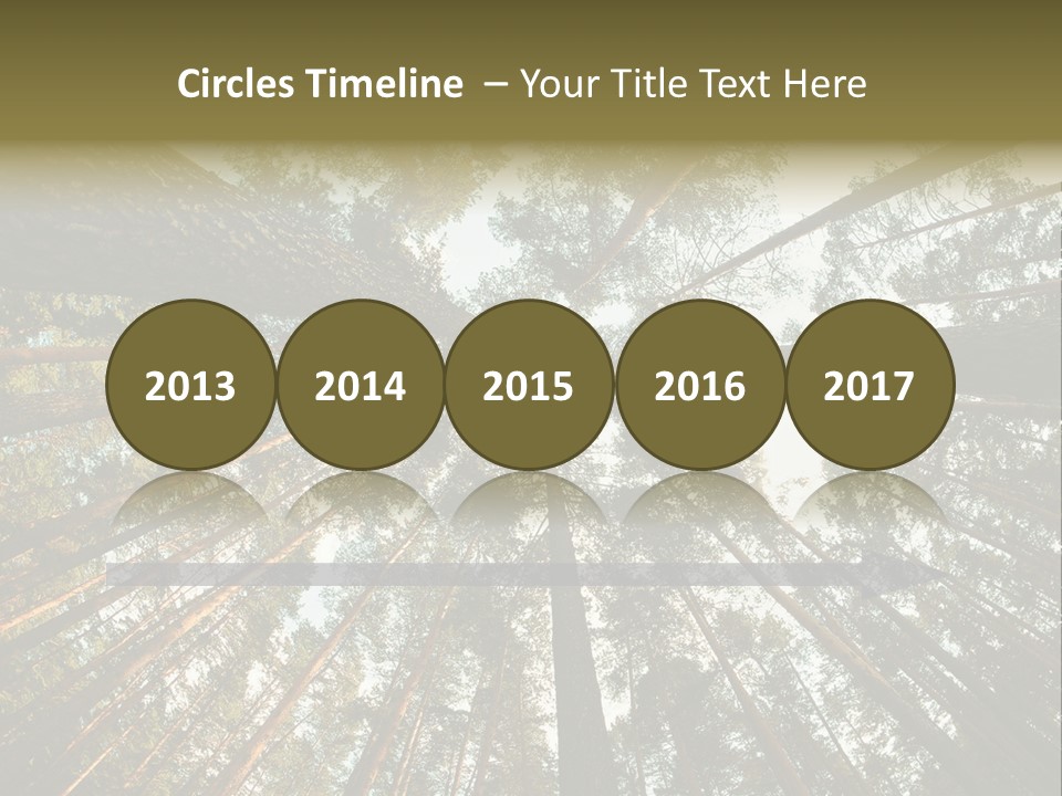 Slender Sky Top PowerPoint Template