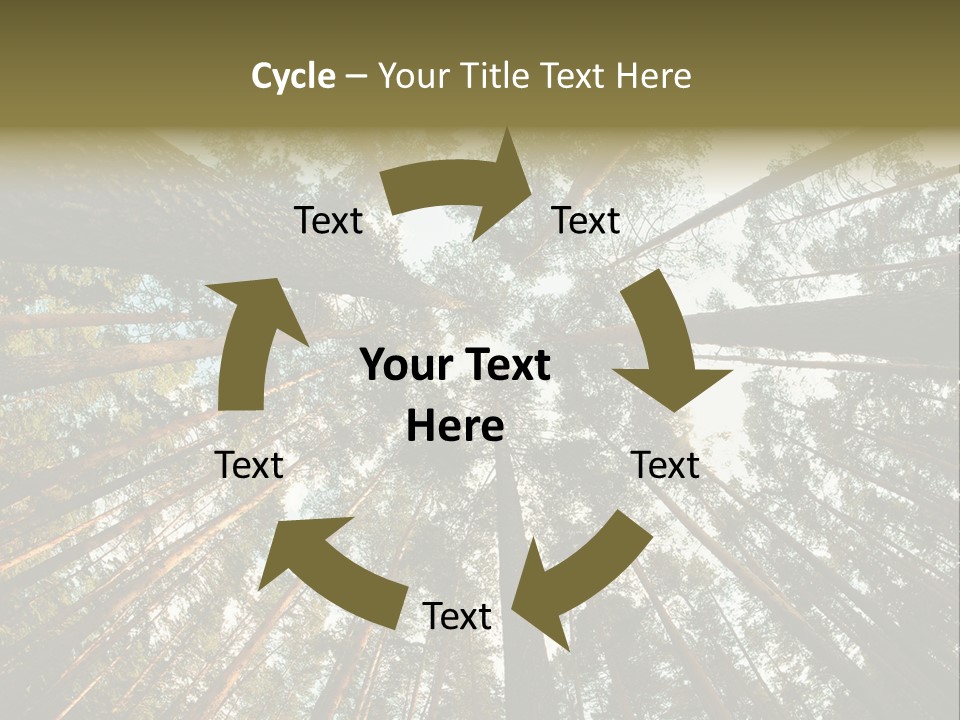 Slender Sky Top PowerPoint Template
