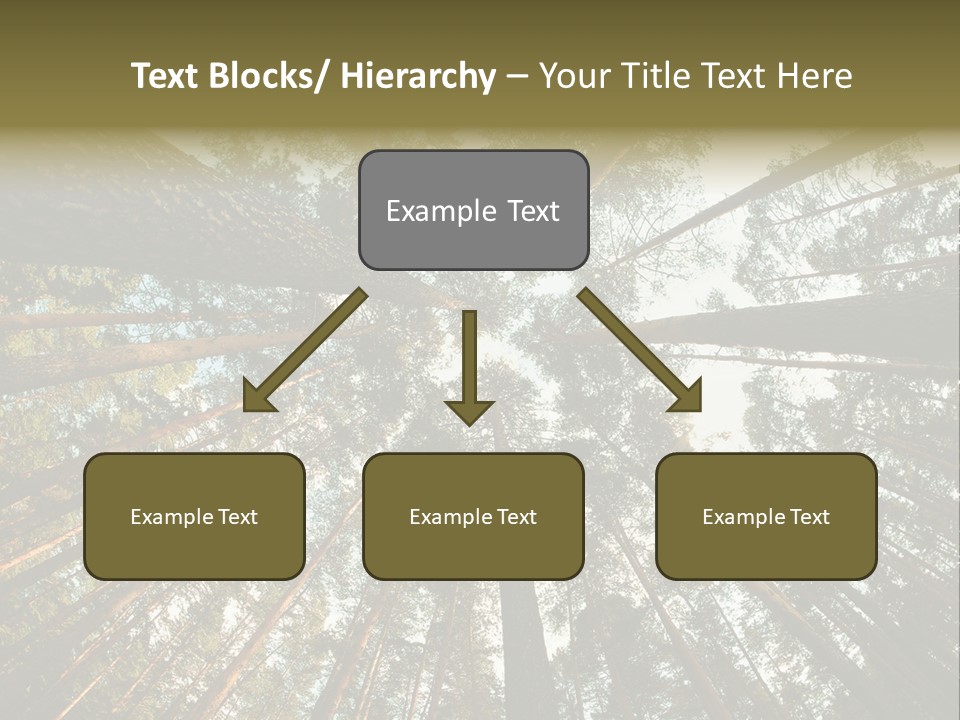 Slender Sky Top PowerPoint Template