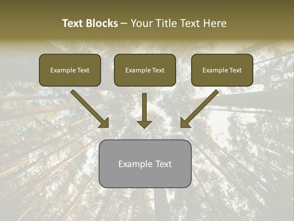 Slender Sky Top PowerPoint Template