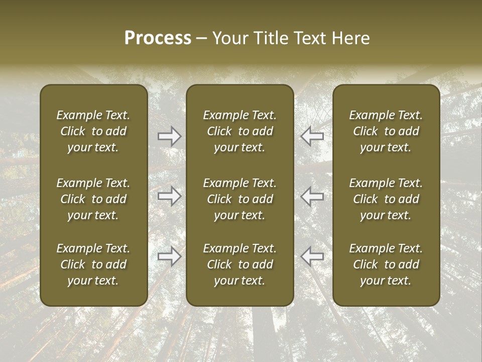 Slender Sky Top PowerPoint Template