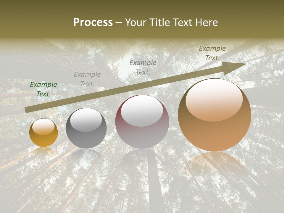 Slender Sky Top PowerPoint Template