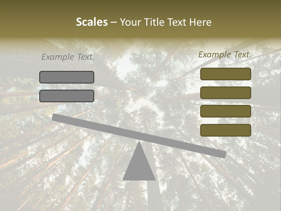 Slender Sky Top PowerPoint Template