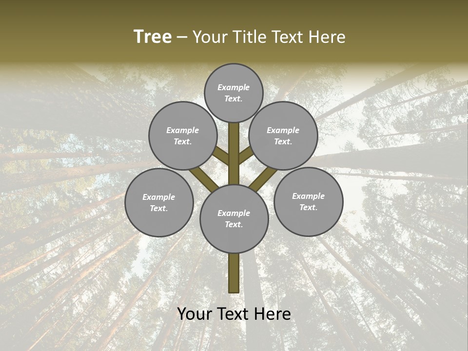 Slender Sky Top PowerPoint Template