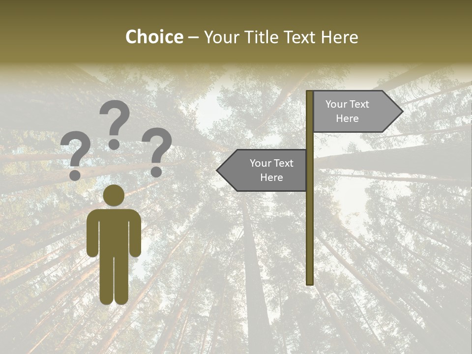 Slender Sky Top PowerPoint Template