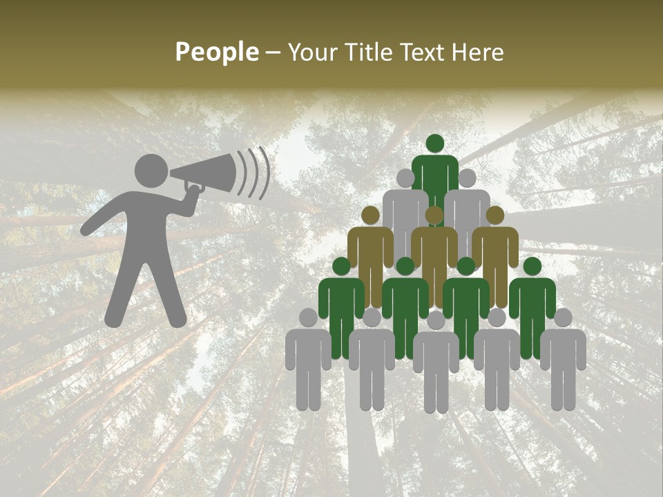 Slender Sky Top PowerPoint Template