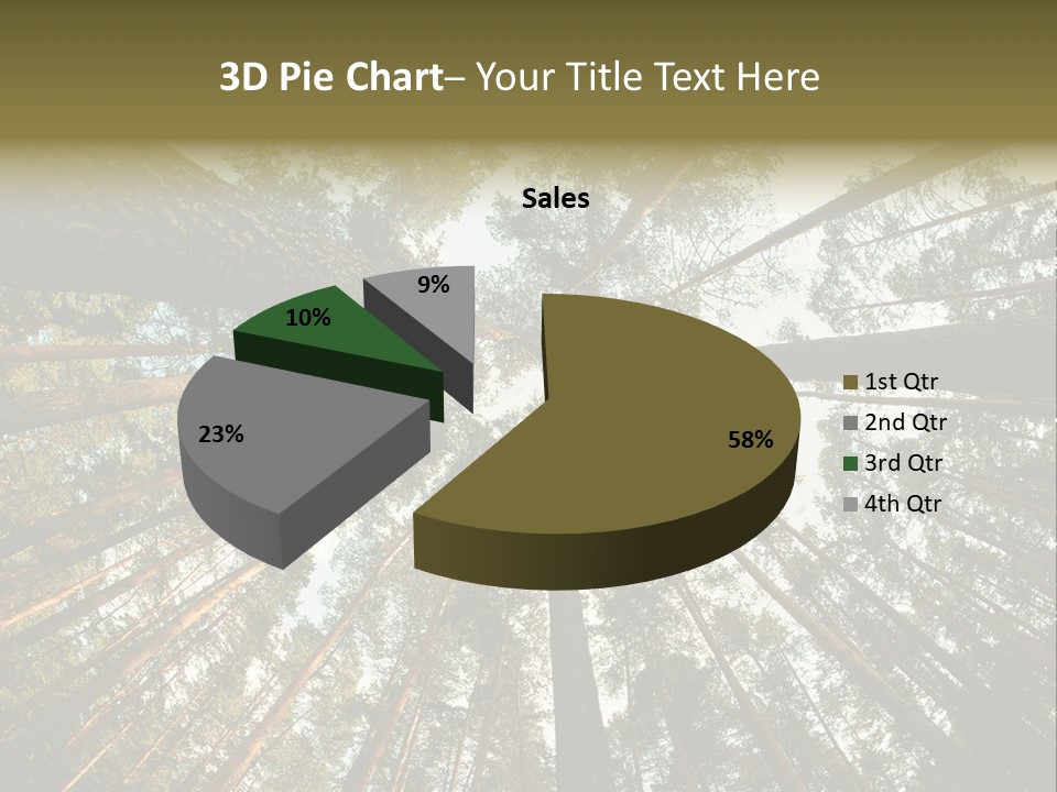 Slender Sky Top PowerPoint Template