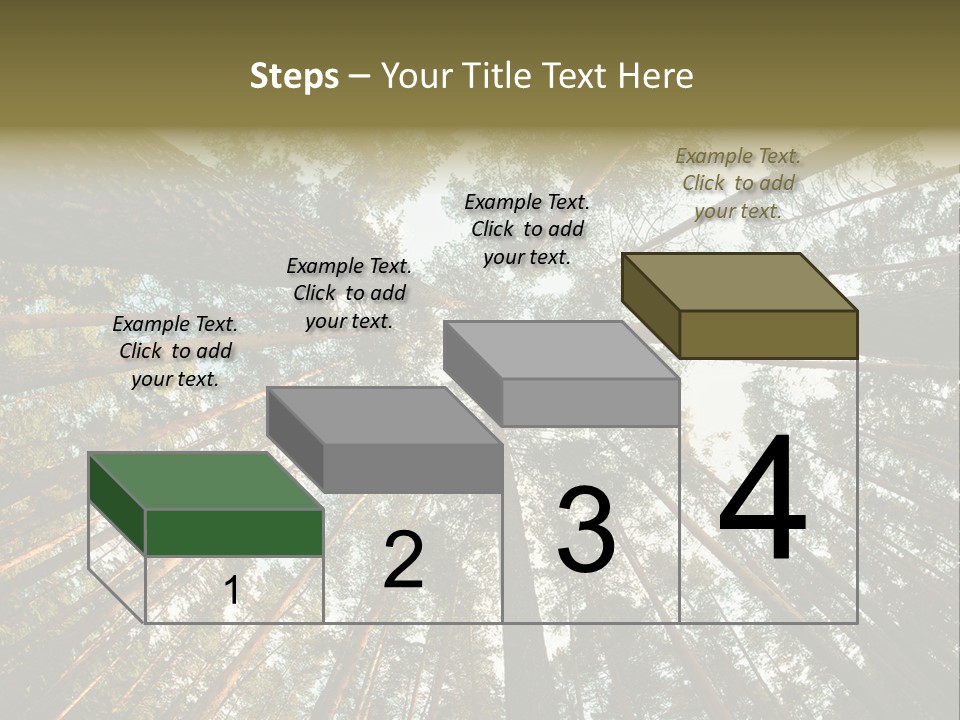 Slender Sky Top PowerPoint Template
