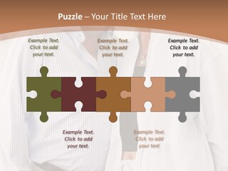 A Man And A Woman Standing Next To Each Other PowerPoint Template