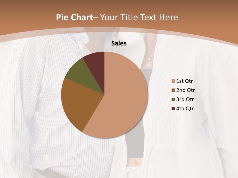 A Man And A Woman Standing Next To Each Other PowerPoint Template