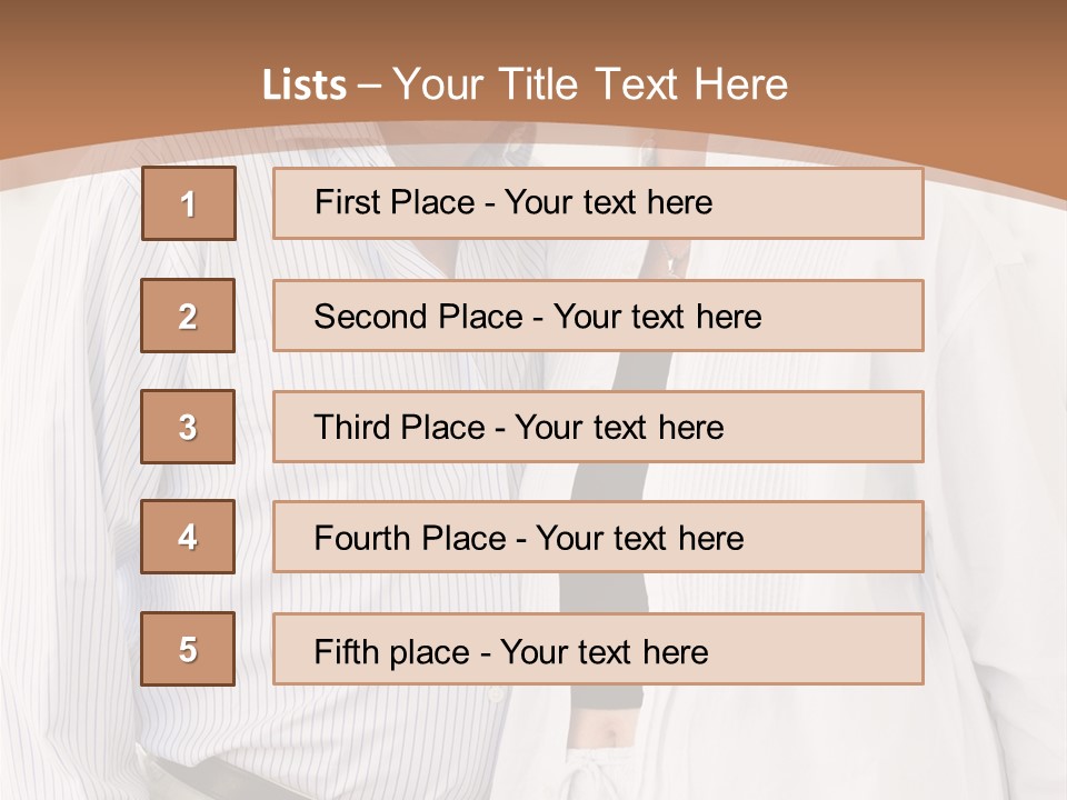 A Man And A Woman Standing Next To Each Other PowerPoint Template