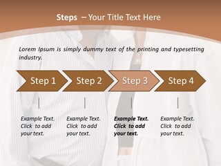 A Man And A Woman Standing Next To Each Other PowerPoint Template
