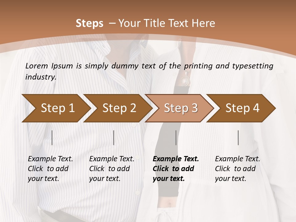 A Man And A Woman Standing Next To Each Other PowerPoint Template