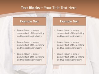 A Man And A Woman Standing Next To Each Other PowerPoint Template