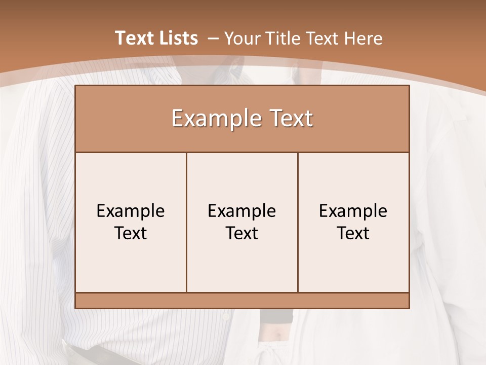 A Man And A Woman Standing Next To Each Other PowerPoint Template