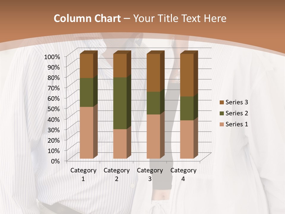 A Man And A Woman Standing Next To Each Other PowerPoint Template