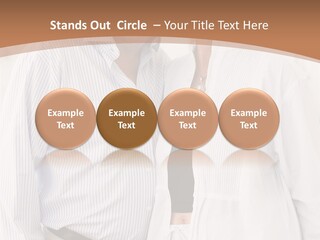 A Man And A Woman Standing Next To Each Other PowerPoint Template