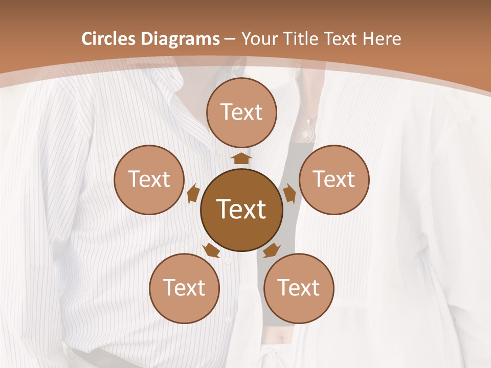 A Man And A Woman Standing Next To Each Other PowerPoint Template