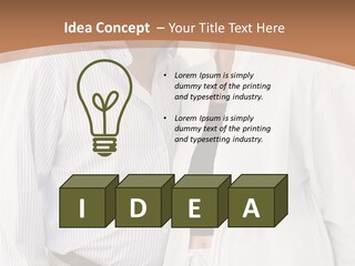 A Man And A Woman Standing Next To Each Other PowerPoint Template
