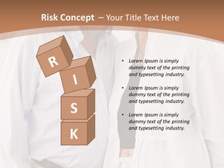 A Man And A Woman Standing Next To Each Other PowerPoint Template