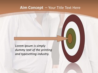 A Man And A Woman Standing Next To Each Other PowerPoint Template