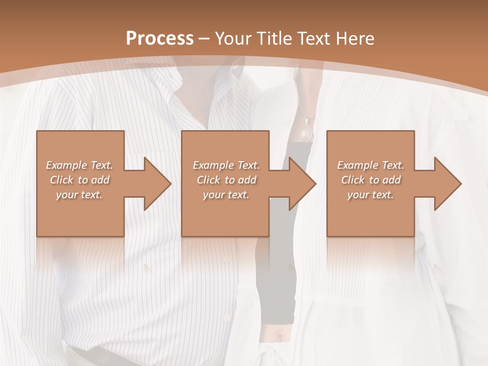 A Man And A Woman Standing Next To Each Other PowerPoint Template